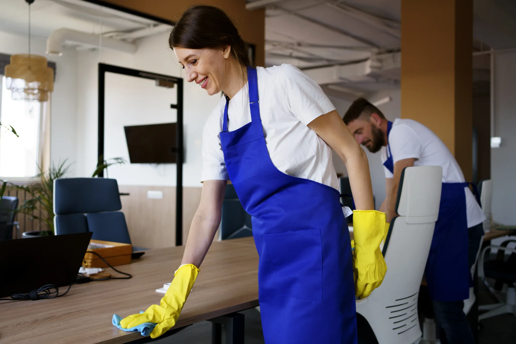 Cleopatra's Cleaning LLC team at work